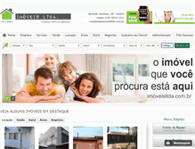 Tablet Screenshot of imoveisltda.com.br